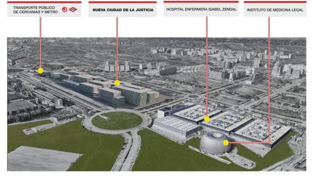 Último proyecto de la Ciudad de la Justicia de la Comunidad de Madrid.