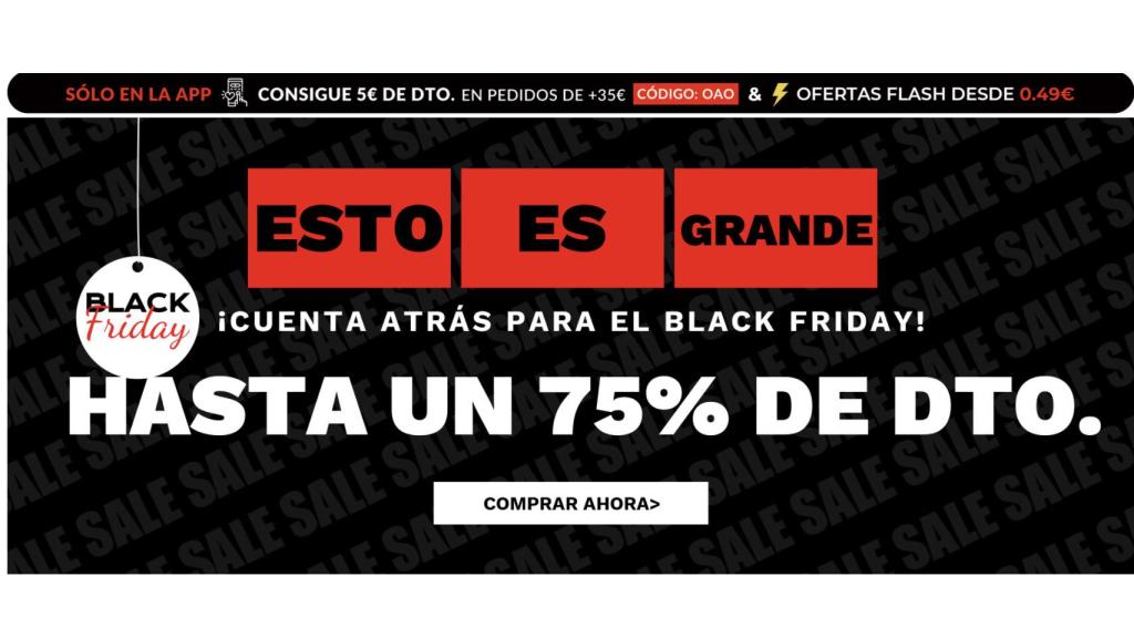 Black Friday en Shein