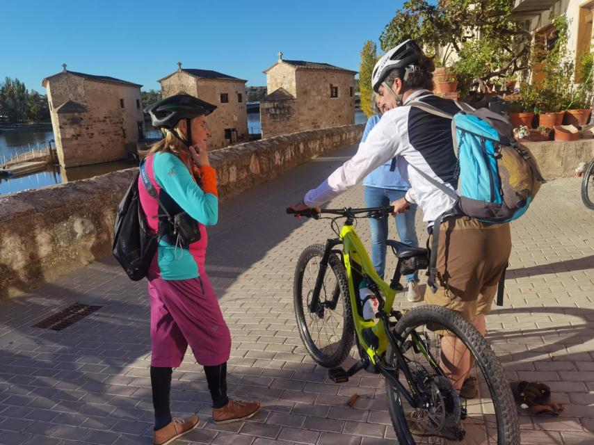 Ruta en bici por la ciudad de Zamora, desde las Aceñas de Olivares