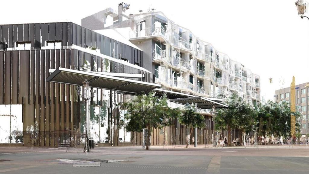 Infografía de la actuación prevista.