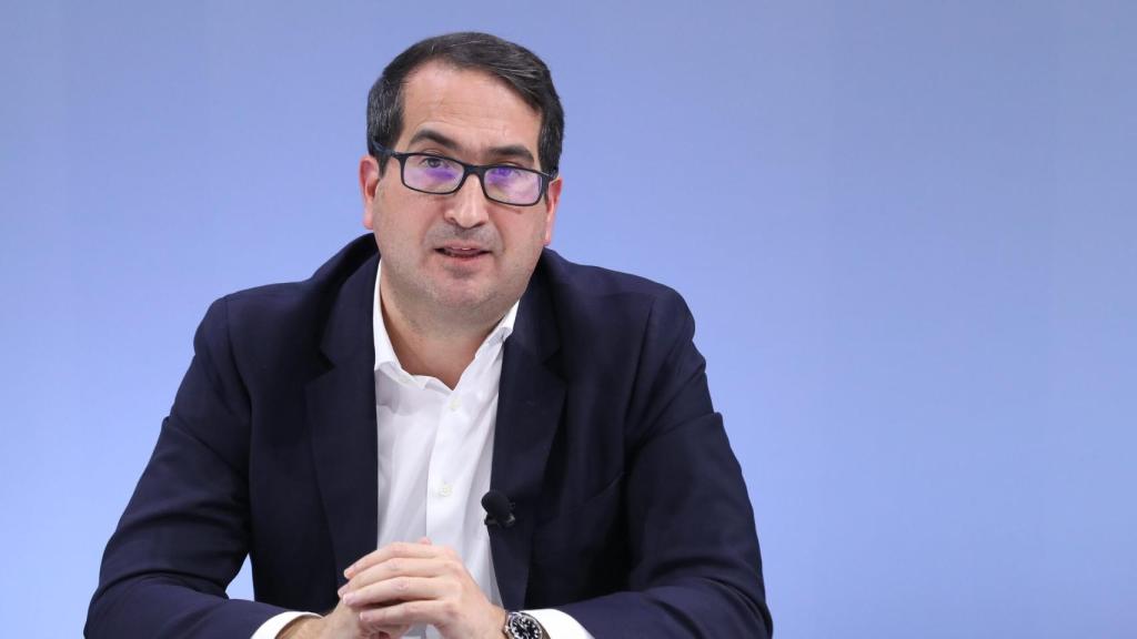 Peio Belausteguigoitia, country manager de BBVA España, durante el Investor Day 2021.