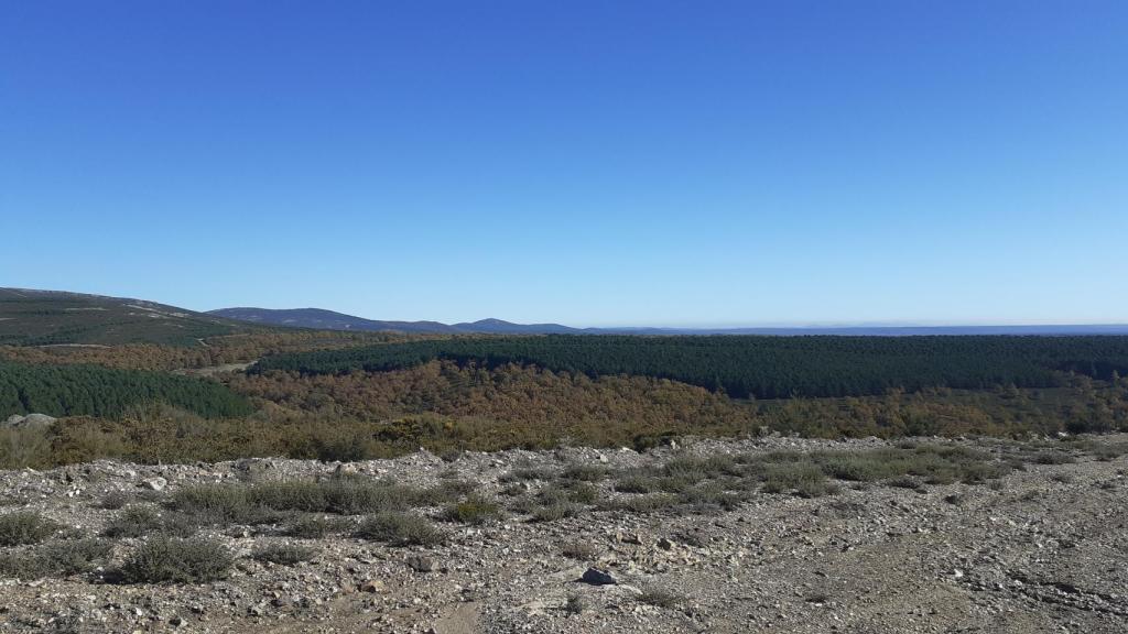 Paisaje entre Muelas  de los Caballeros y Justel, donde se ubicará una de las plantas  solares fotovoltaicas