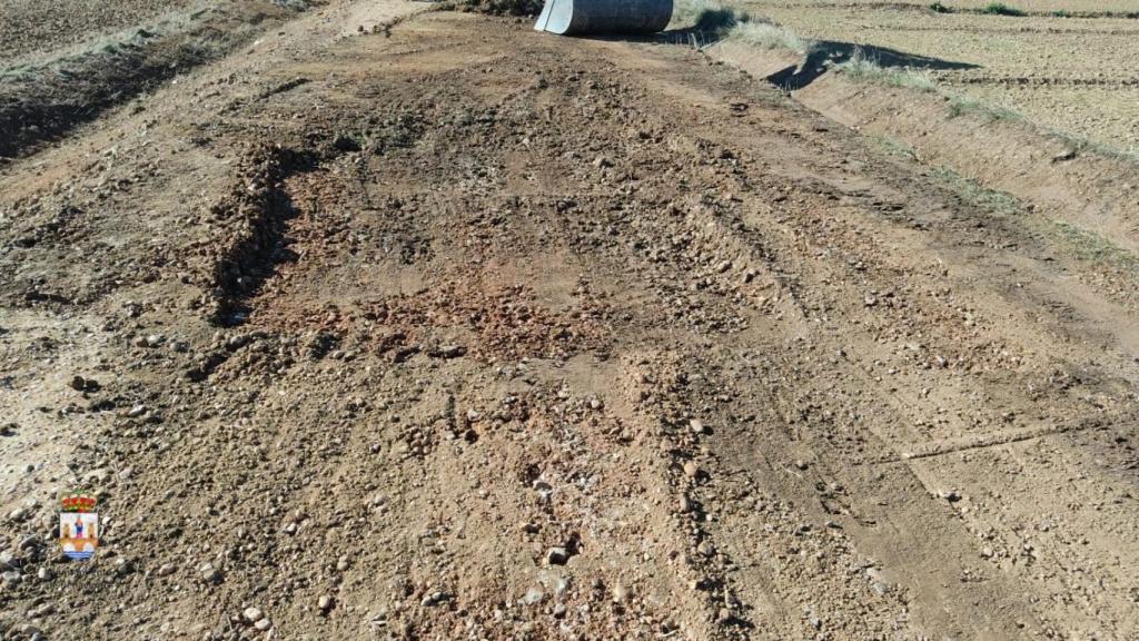 Obras en el Camino de Brive