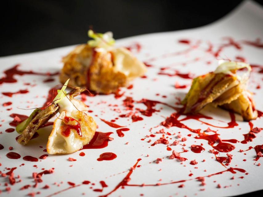 Dim sum oreja crujiente - StreetXO