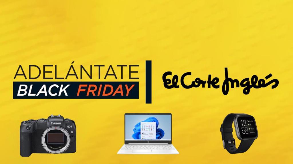 Black Friday en El Corte Inglés.