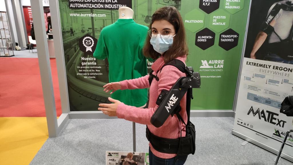 Probamos el exoesqueleto Mate-XT