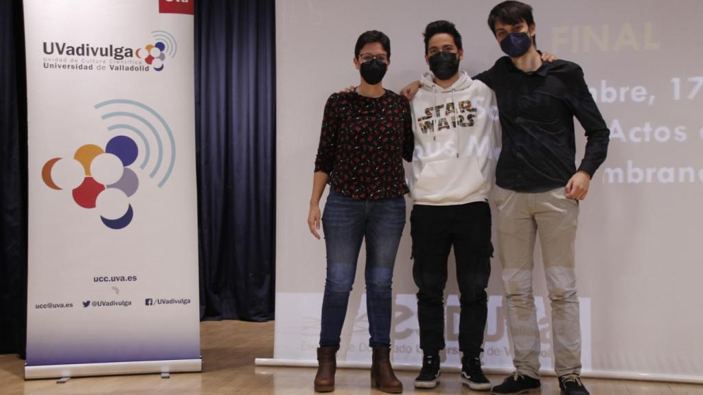 Tres de los finalistas del certamen