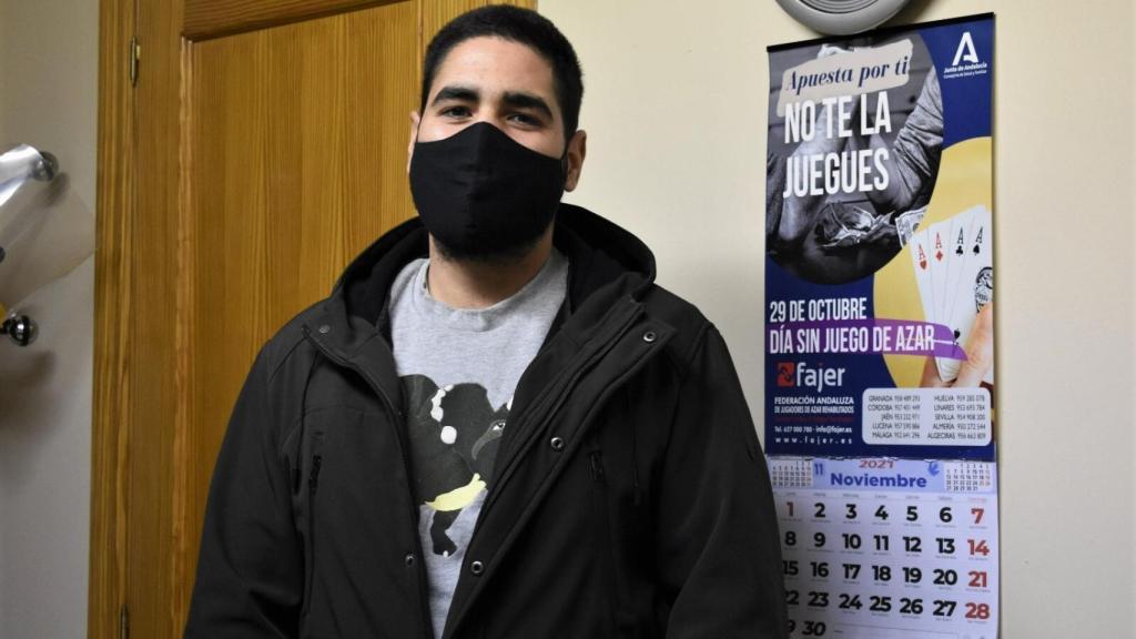 Otra imagen del joven malagueño.