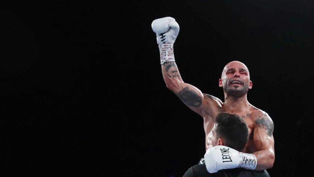 Kiko Martínez, tras proclamarse campeón mundial de peso pluma