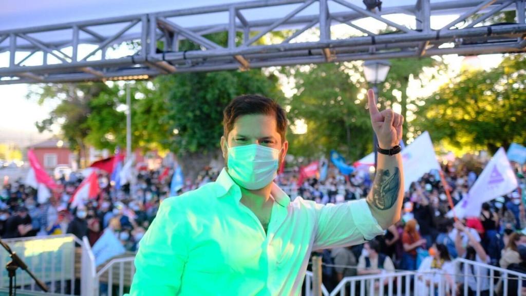 Gabriel Boric cerrando la campaña.