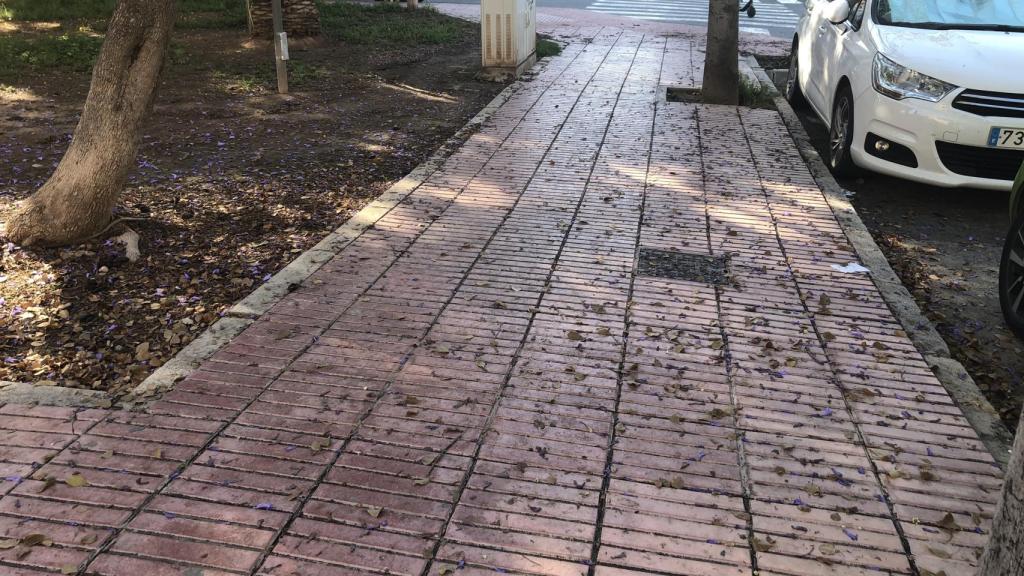 Una de las calles de San Vicente.