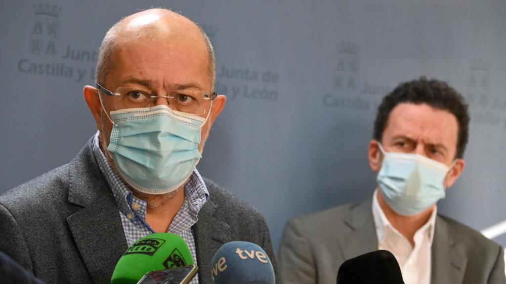 Francisco Igea junto a Edmundo Bal