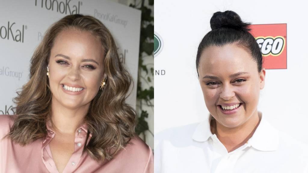 Shaila Dúrcal en una imagen reciente y otra de 2019.