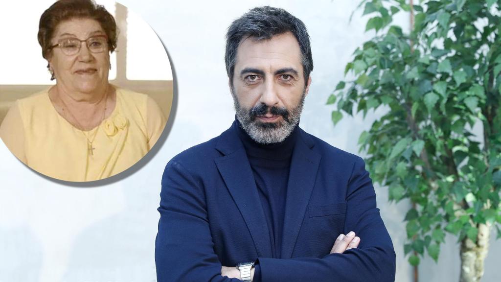 Ángeles Pérez Guerrero junto a su hijo, Juan del Val, en un montaje de Jaleos.