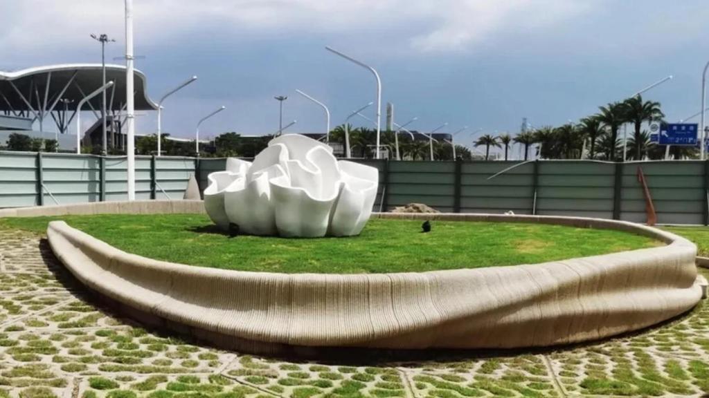 Parque impreso en 3D en China