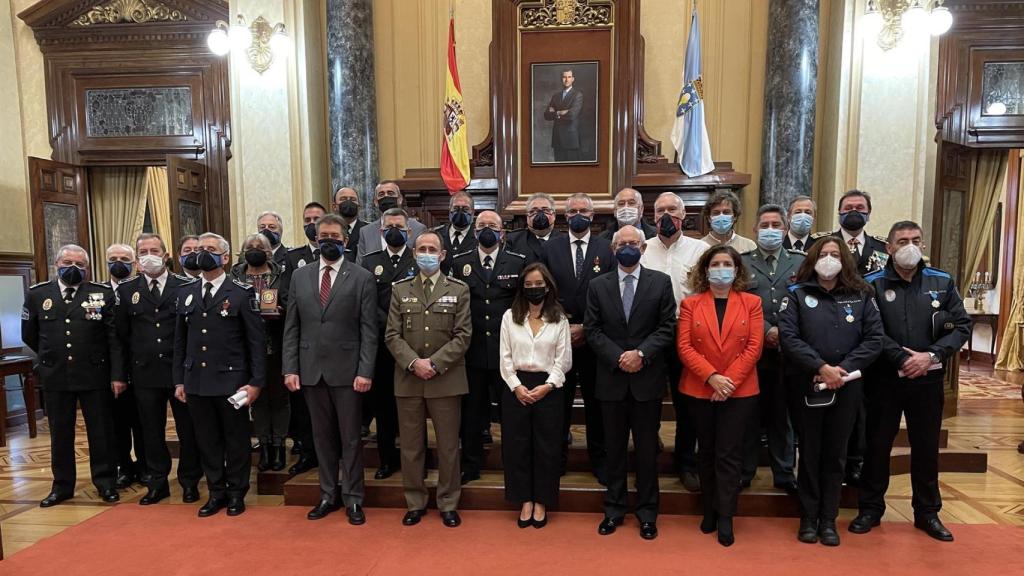 Acto del 175 aniversario de la Policía Local de A Coruña.