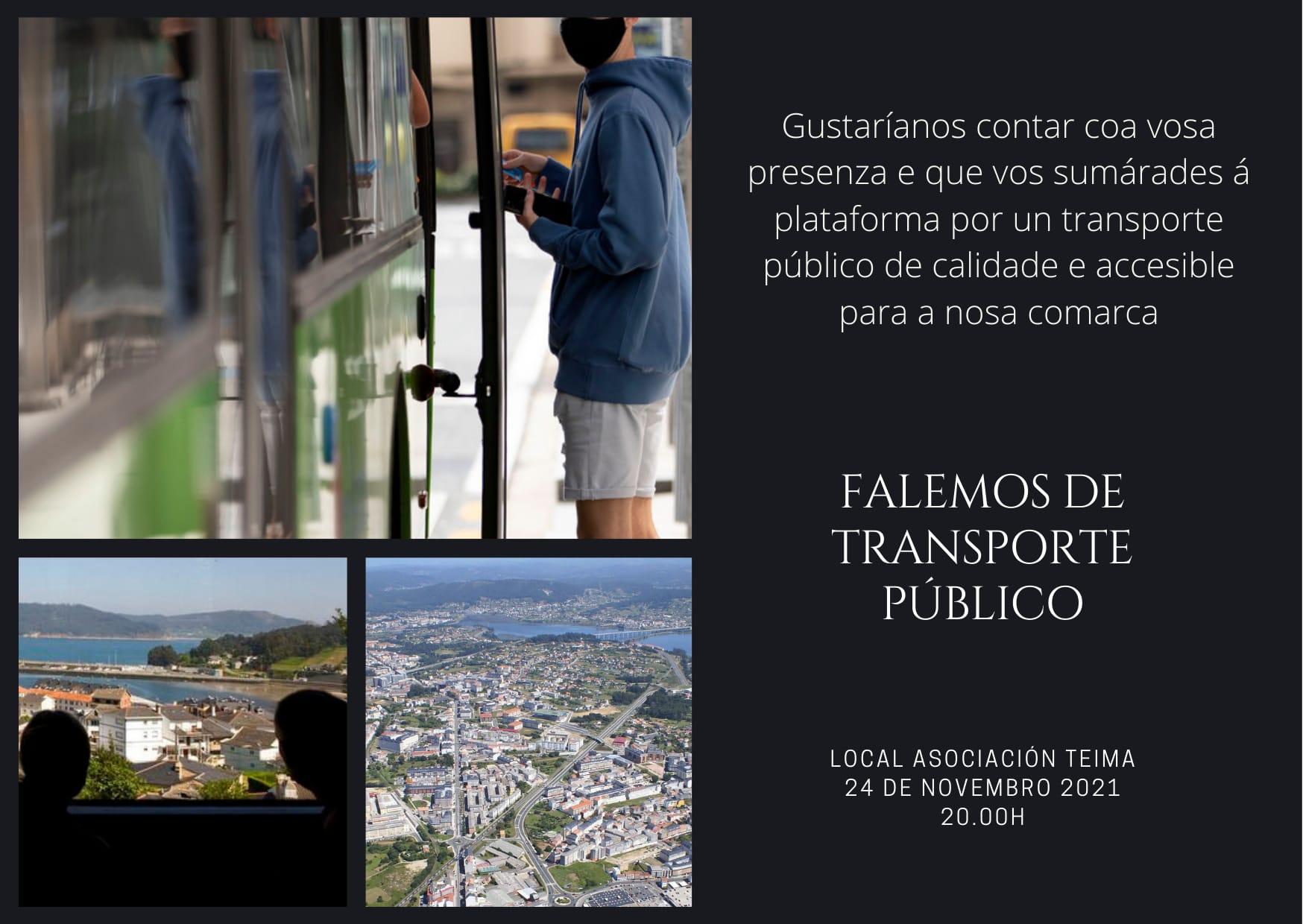 Cartel de la reunuón. Foto: Cedida.