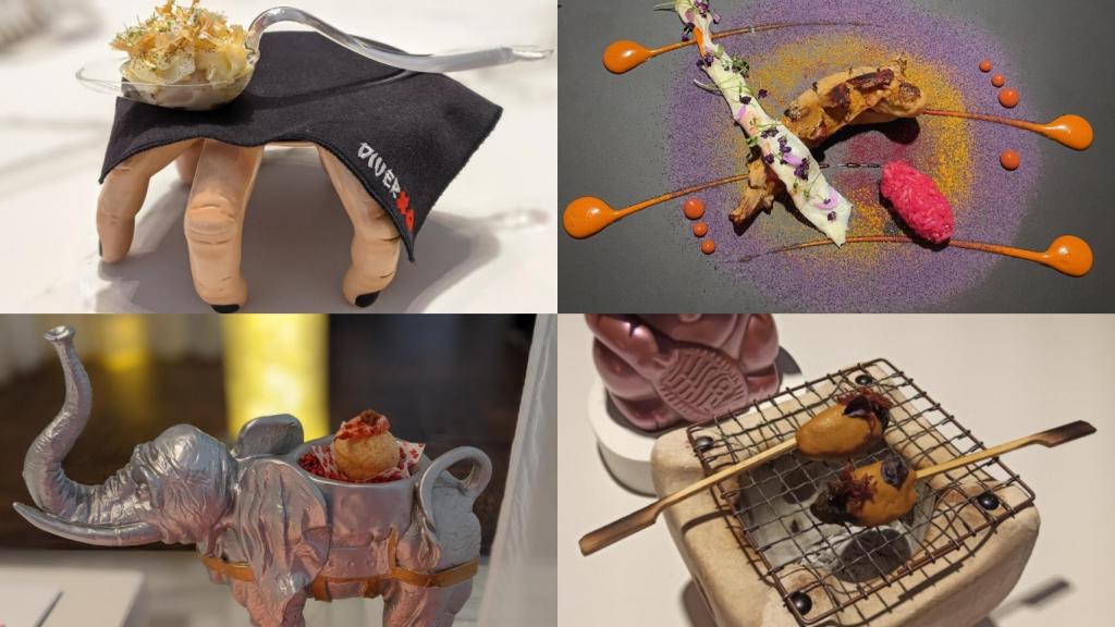 Platos variados de DiverXO