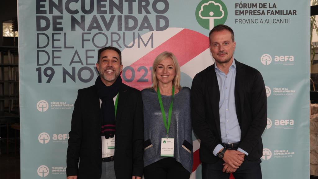 Luis Navarro y Manuel Ríos Arias, este viernes.