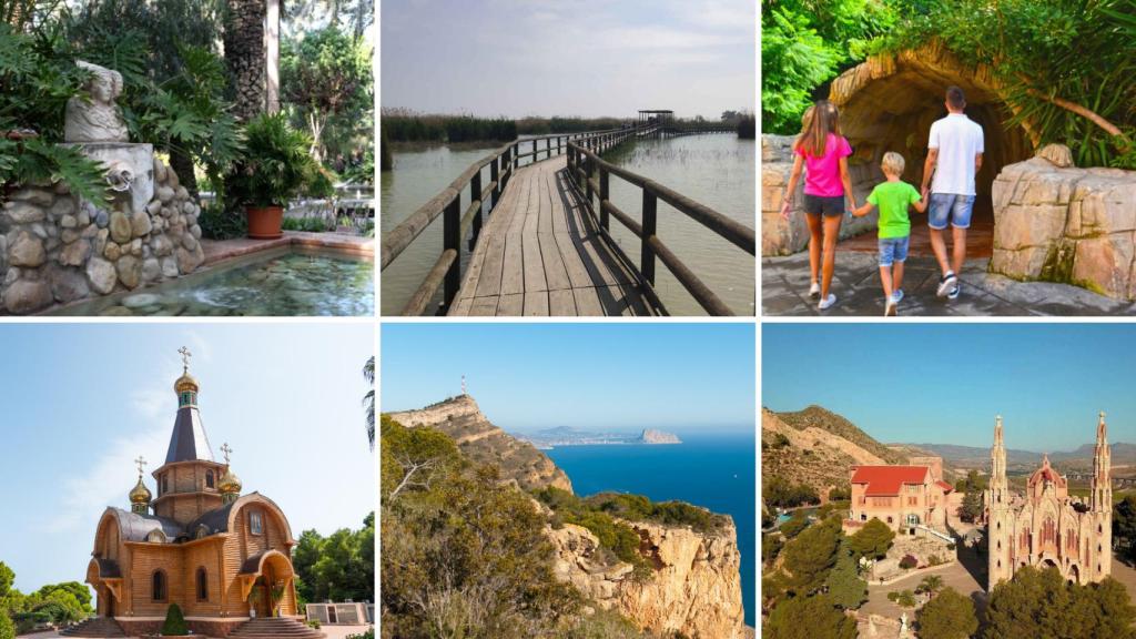 Seis lugares en Alicante que los alicantinos nunca han visitado.