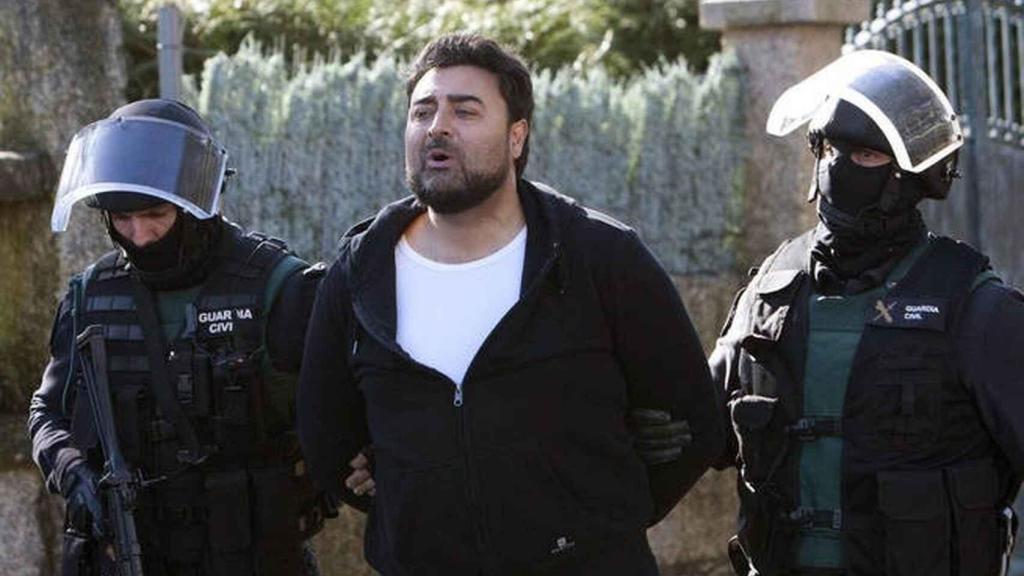 Juan Paulo Giménez, en un momento de su detención.