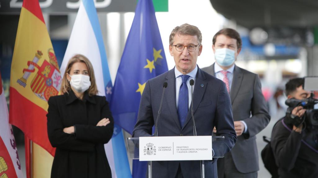 Alberto Núñez Feijóo, en un acto celebrado el pasado mes de noviembre. / ICAL