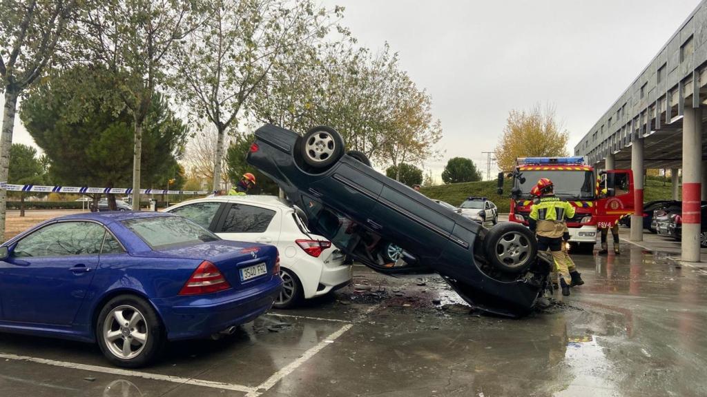 Imagen del suceso. Fotografía: Hospital Río Hortega de Valladolid
