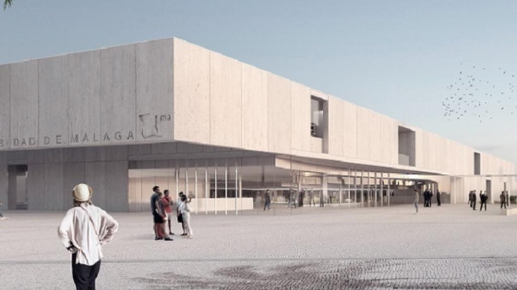Diseño previsto del nuevo Pabellón de Gobierno de la Universidad de Málaga.