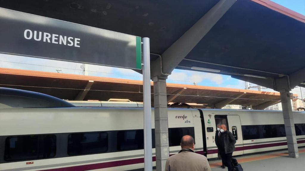 Estación de tren de Ourense.