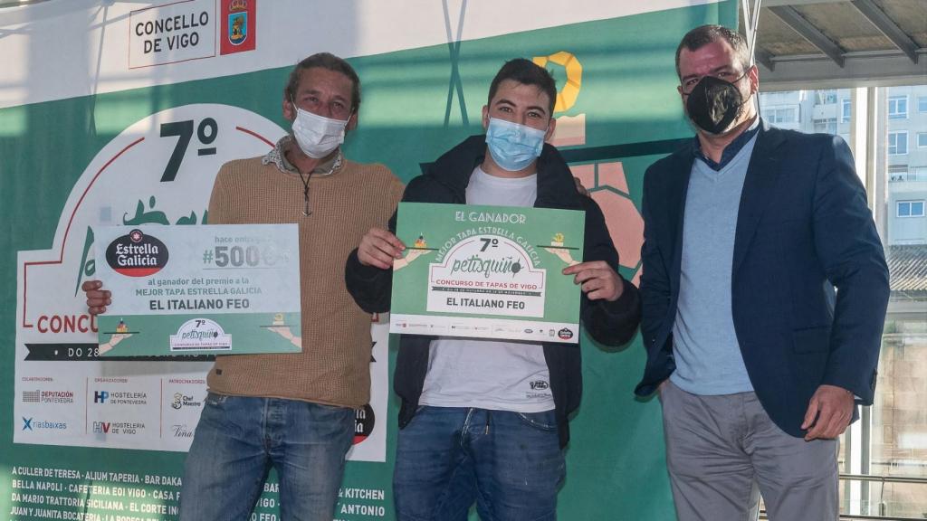 El restaurante El italiano feo, ganador de la séptima edición del Petisquiño en Vigo