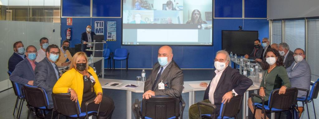 Reunión del CSN con Enusa en sus plantas de Salamanca