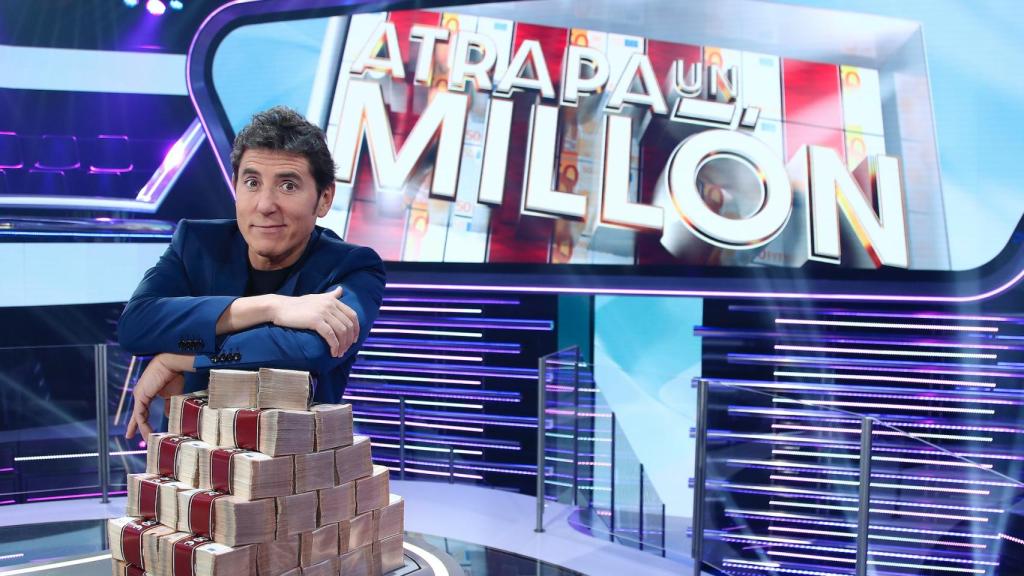 Manel Fuentes en 'Atrapa un millón'.
