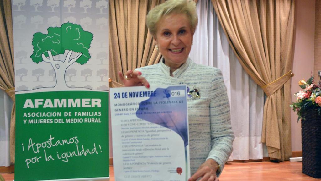 Carmen Quintanilla, presidenta nacional de AFAMMER.