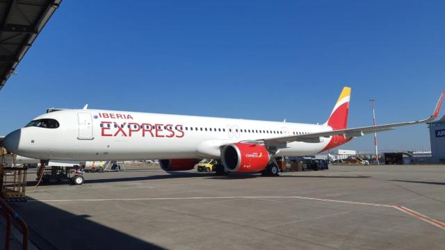 Avión de Iberia Express
