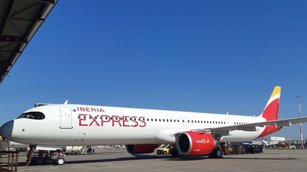 Avión de Iberia Express