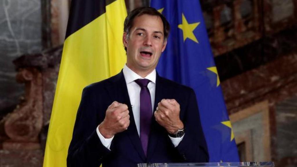 El primer ministro belga, Alexander de Croo.