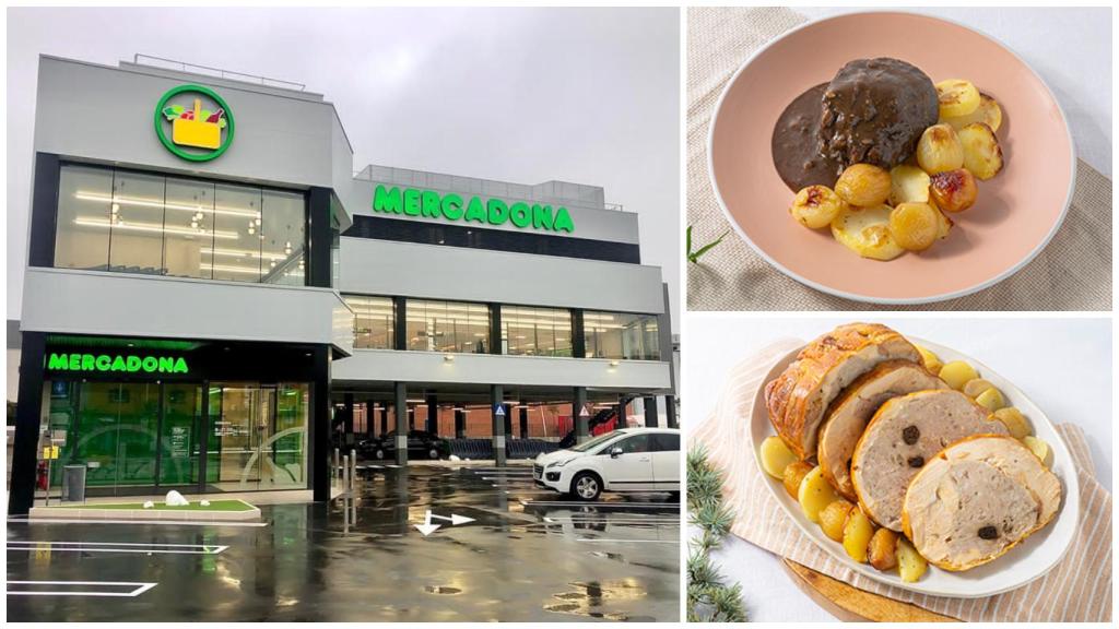 Comidas y cenas preparadas de Mercadona para Navidad.