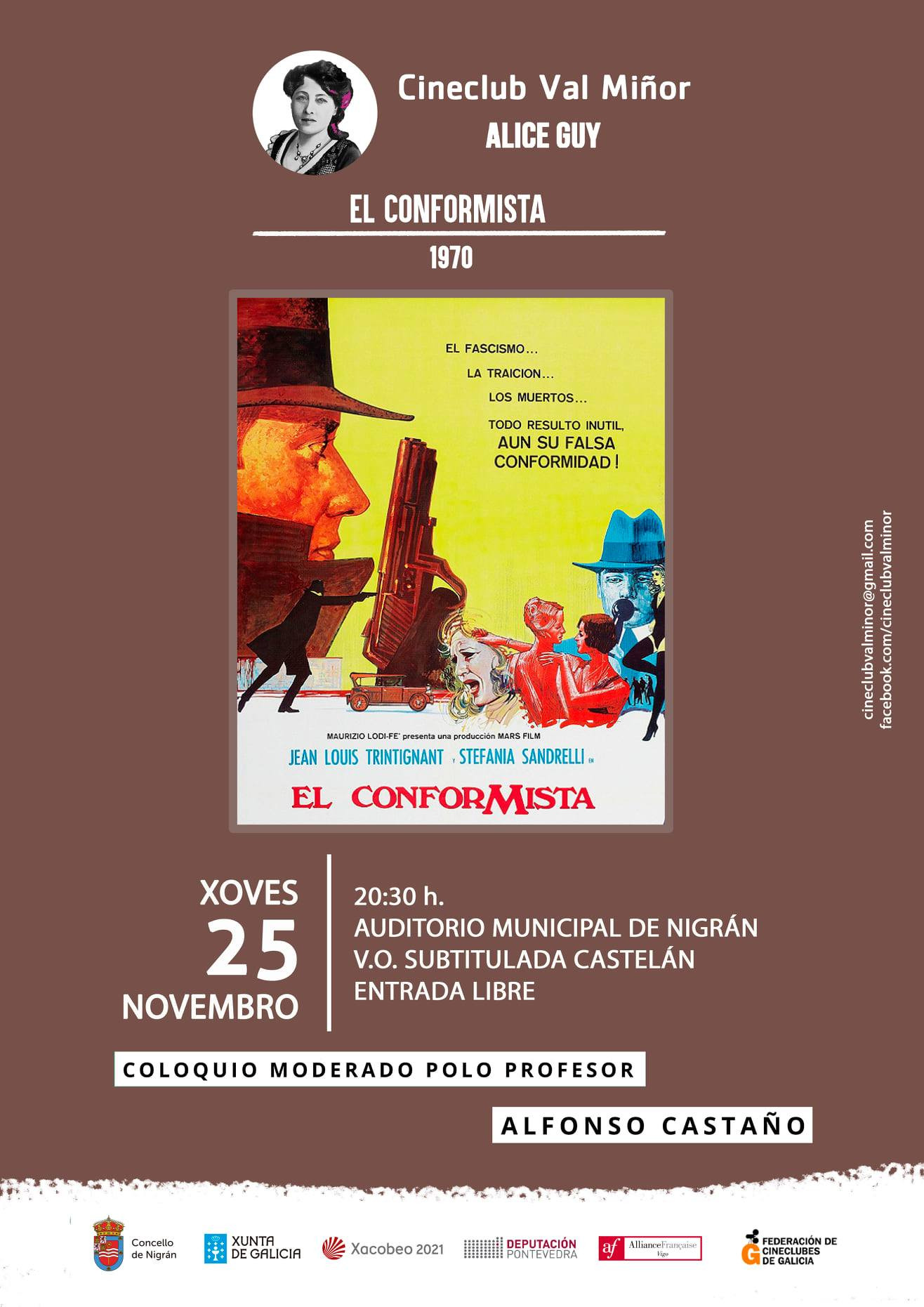 Cartel de la cita cinéfila.