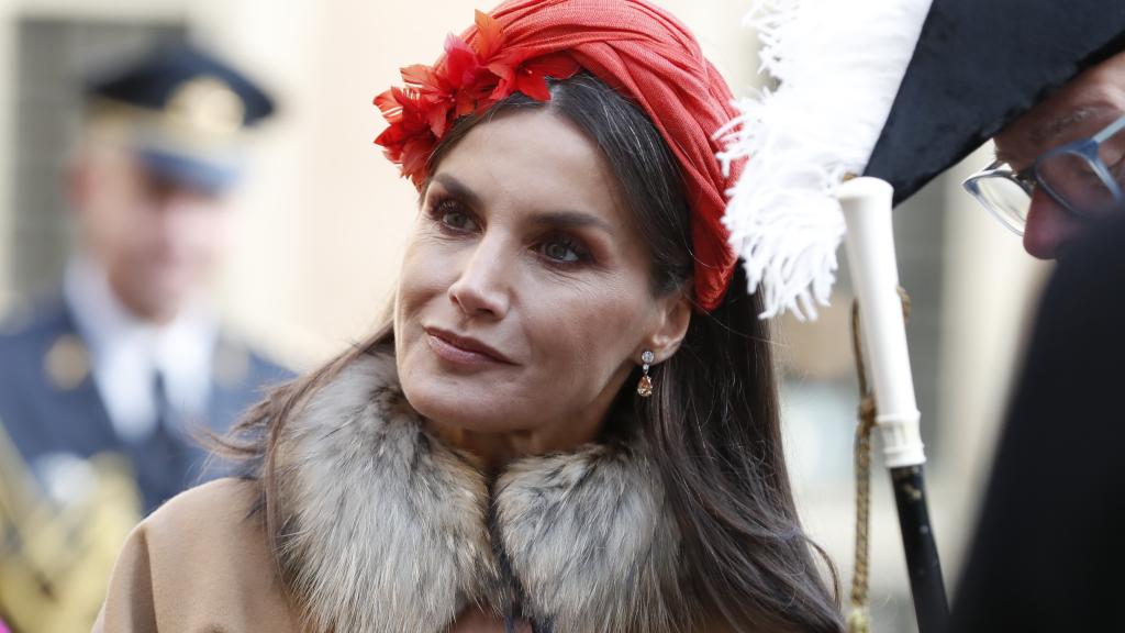 Los pendientes que ha lucido Letizia en Estocolmo.