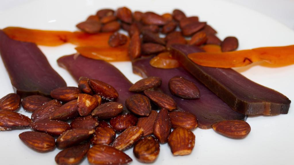 Aperitivo de mojama.