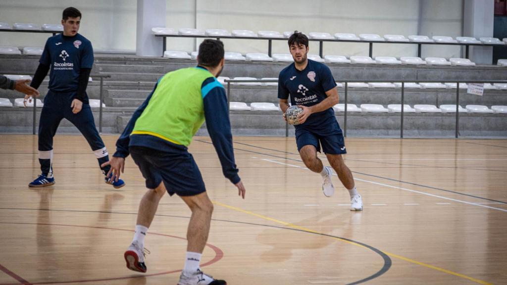 Imagen de un entrenamiento del Atlético Valladolid