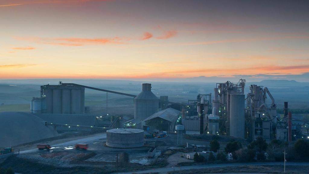La planta cementera de Cemex en Yepes (Toledo). Foto: Cemex España.