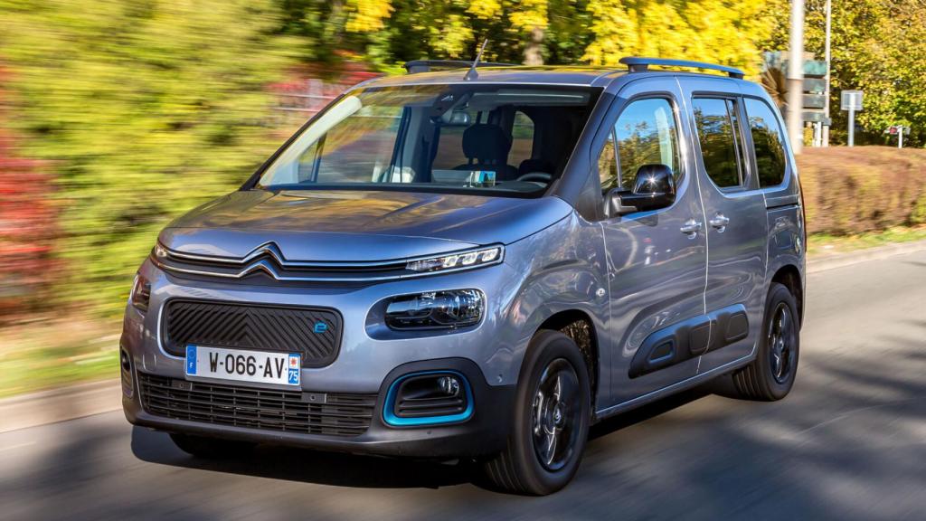 El Citroën Berlingo eléctrico tiene hasta 280 kilómetros de autonomía.
