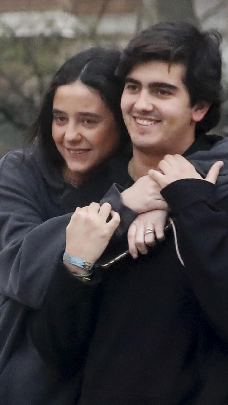 Victoria Federica y Jorge Bárcenas en una imagen de archivo.