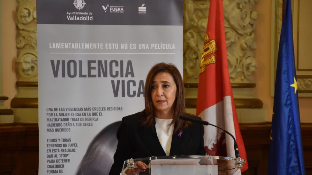 Mari Paz de la Puente durante su intervención
