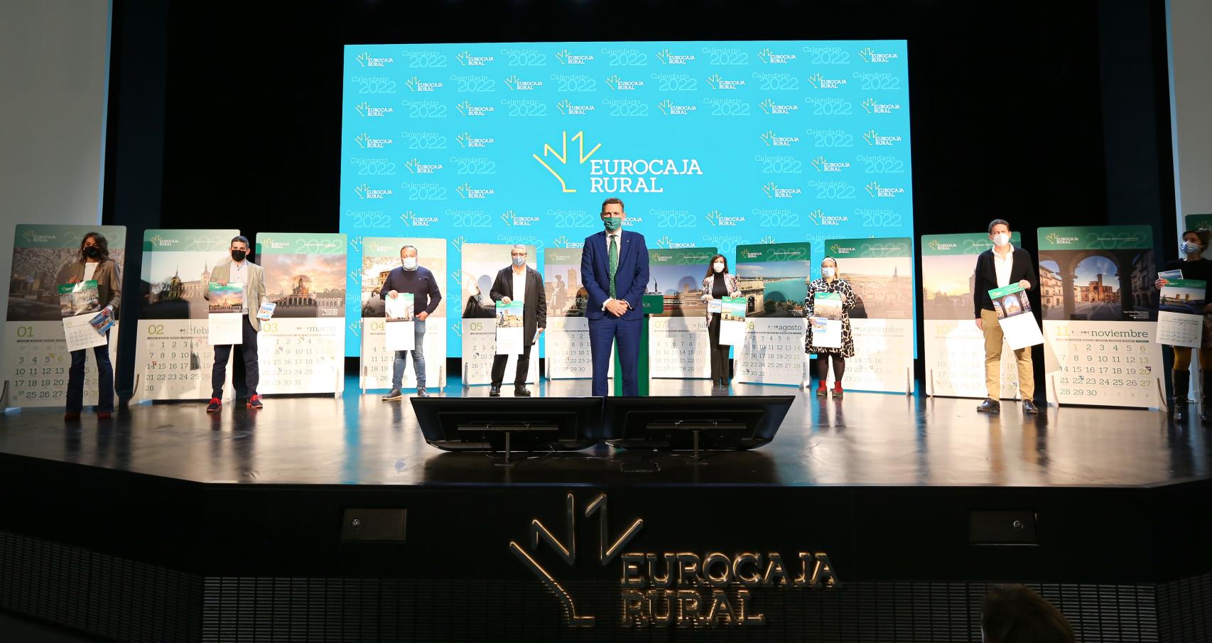 Presentación del calendario 2022 de Eurocaja Rural. Foto: Óscar Huertas