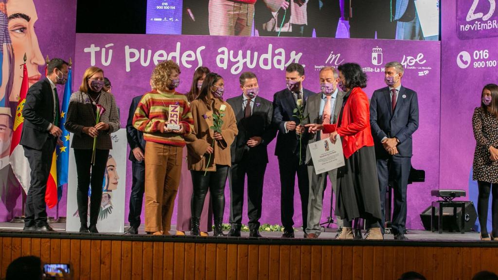 Acto por el Día Internacional contra la Violencia Machista en Fuensalida (Toledo). Foto: JCCM