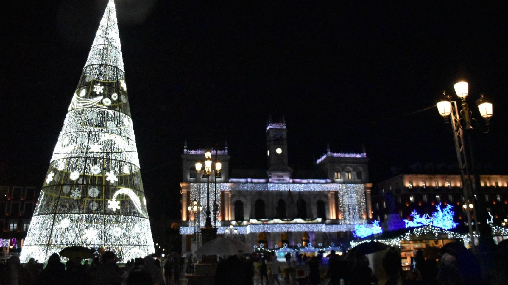 Iluminación navideña en Valladolid