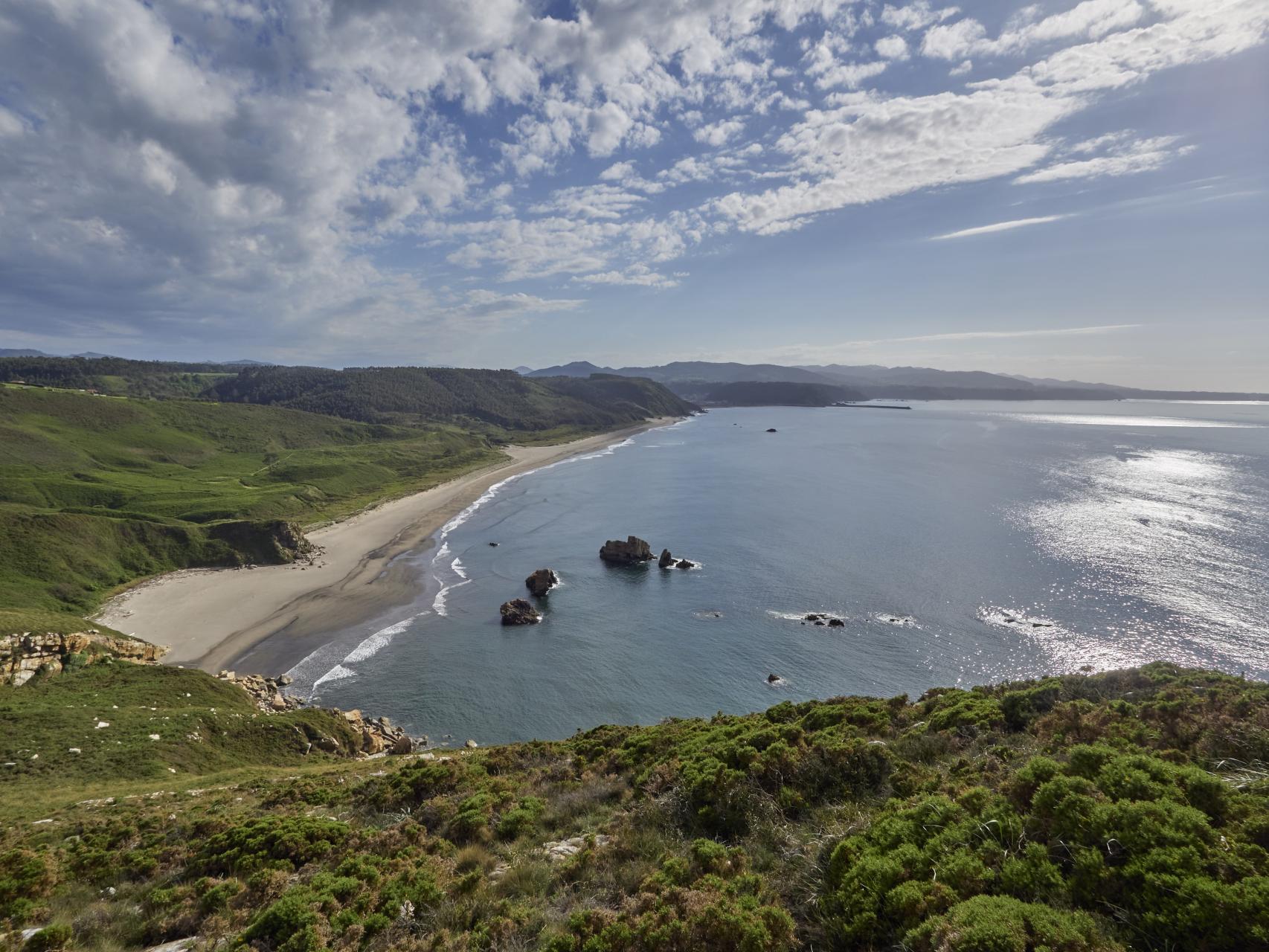 Playón de Bayas en Castrillón