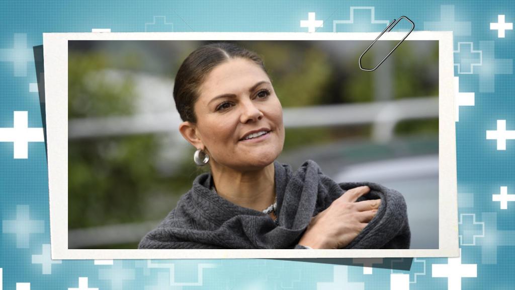 Victoria de Suecia en un montaje de JALEOS.